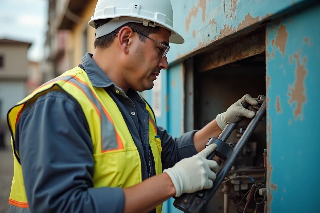 Inspección de tablero eléctrico doméstico